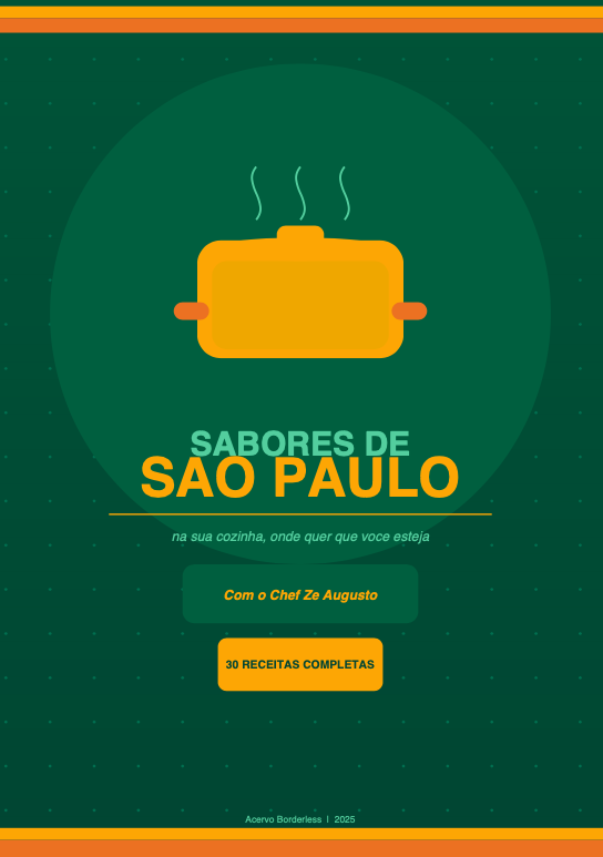 Capa do livro Sabor de São Paulo